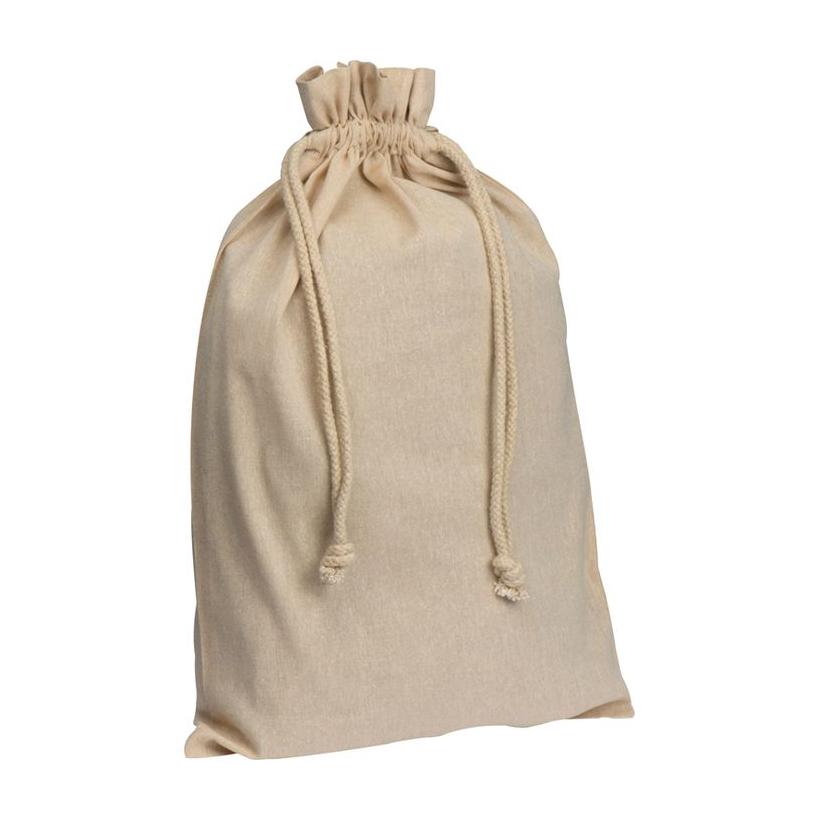 Săculeț din bumbac reciclat Parksville Beige