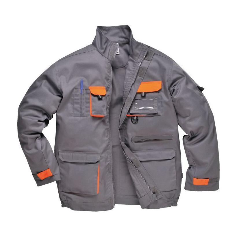 Jachetă contrast Texo Gri 4XL