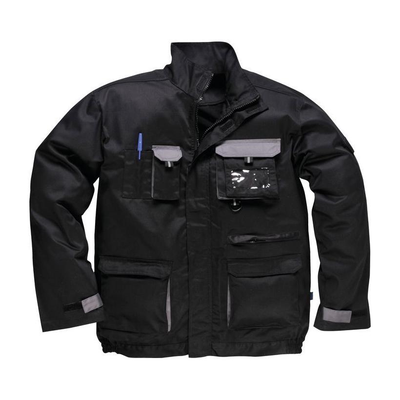 Jachetă contrast Texo Negru XXL