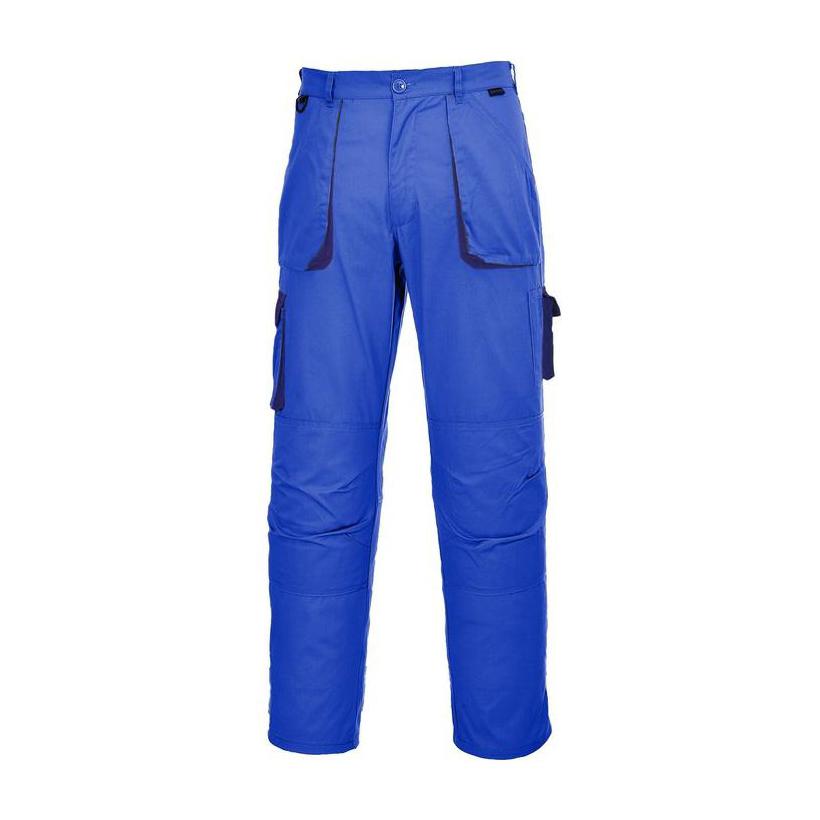 Pantaloni contrast Texo Albastru S