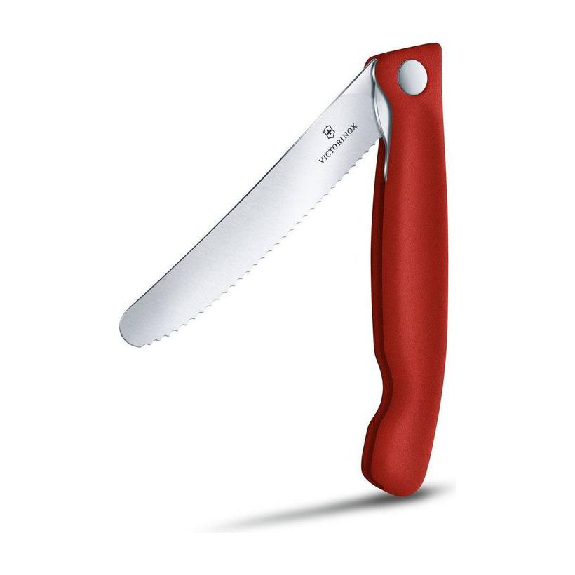 Cuțit de gătit pliabil Victorinox Swiss Classic 11c Roșu
