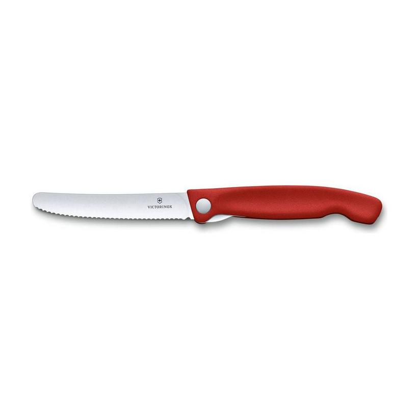 Cuțit de gătit pliabil Victorinox Swiss Classic 11c Roșu