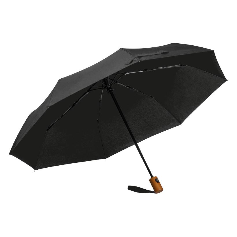 Umbrelăa Ispwich RPET Negru