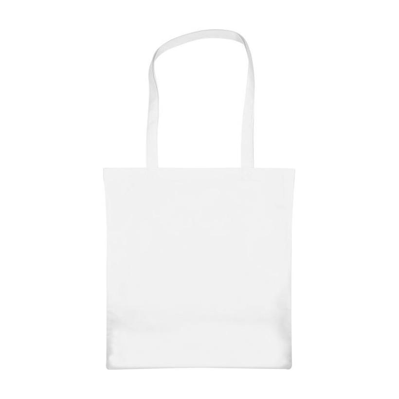 Sacoşă de cumpărături, non-woven Alb