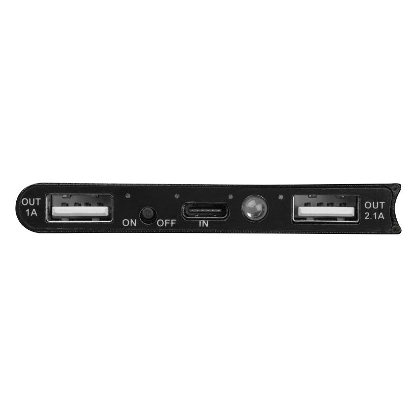 Powerbank Wolfsberg 8000 mAh Negru