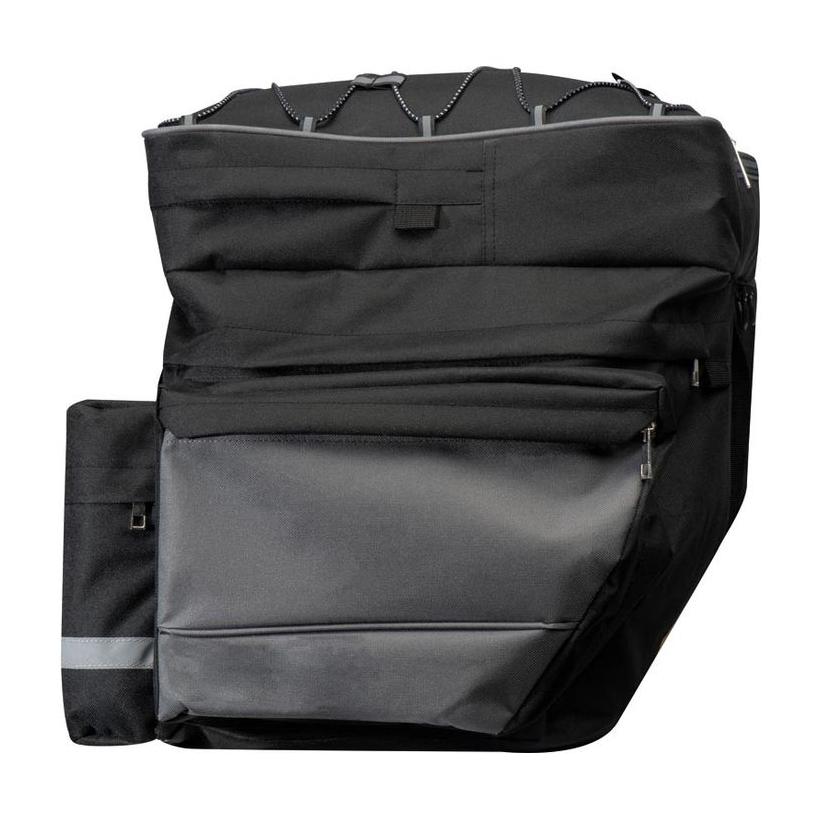 Geantă șa pentru bicicletă Negru