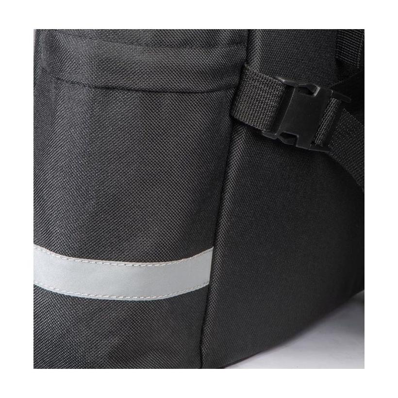 Geantă șa pentru bicicletă Negru