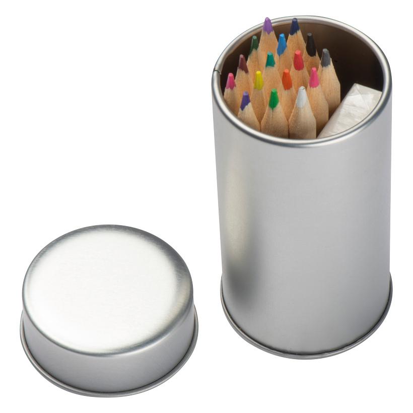 Set de creioane Kyoto Gri-Argintiu