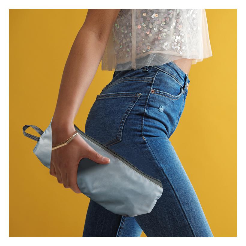 Rucsac pliabil Stockton Gri-Argintiu