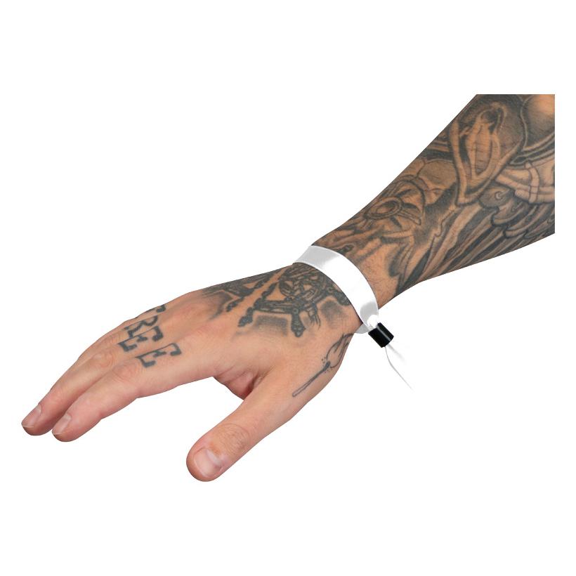 Brățară pentru evenimente Alb