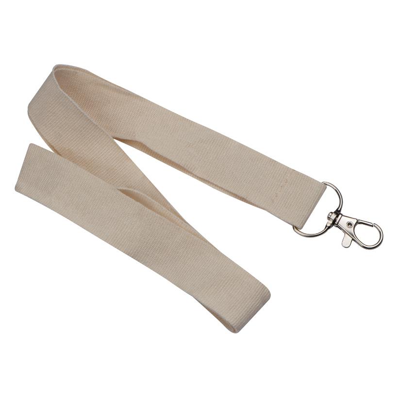 Lanyard din bumbac Mannheim Beige