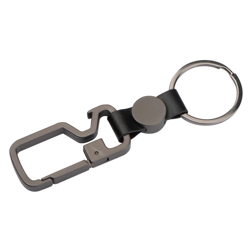 Breloc Macau Gri-Argintiu