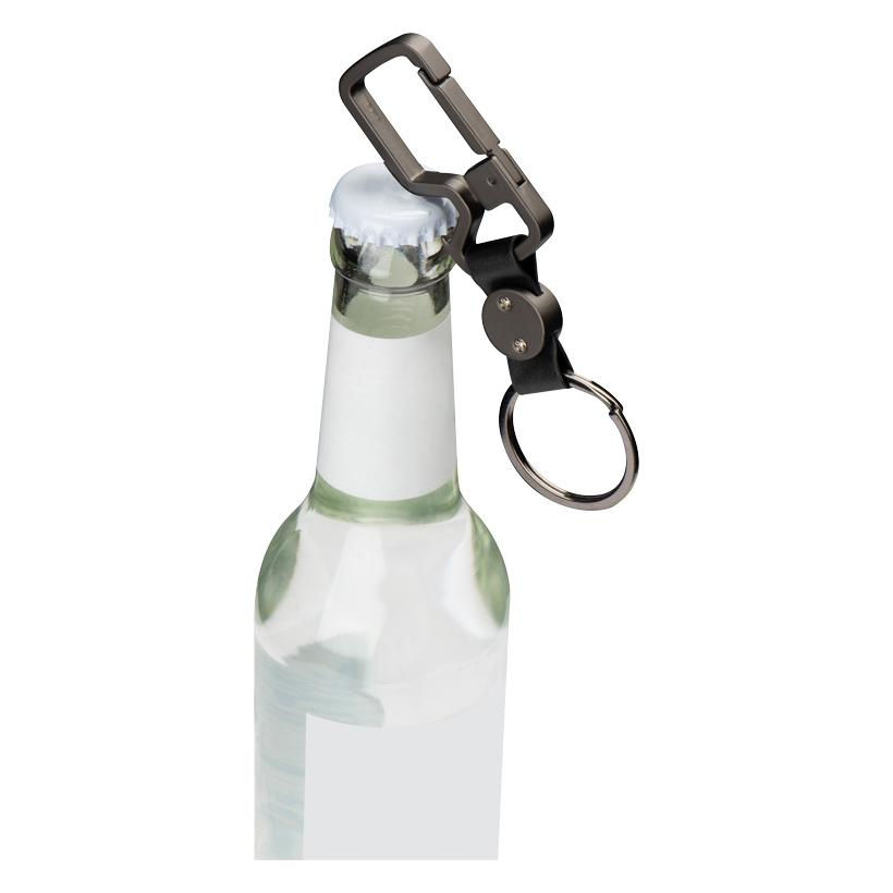 Breloc Macau Gri-Argintiu