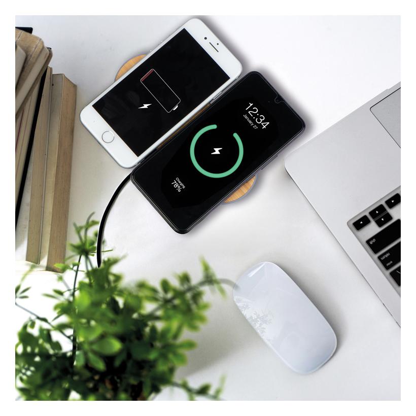 Încărcător wireless Nassau Beige