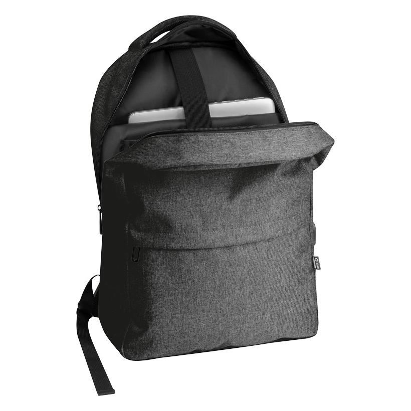 Rucsac RPET Rimini Negru