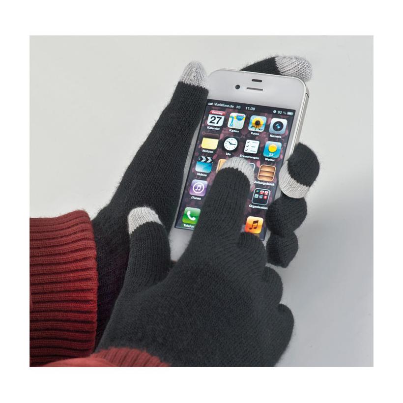 Mănuşi acrilice Negru Marime universala