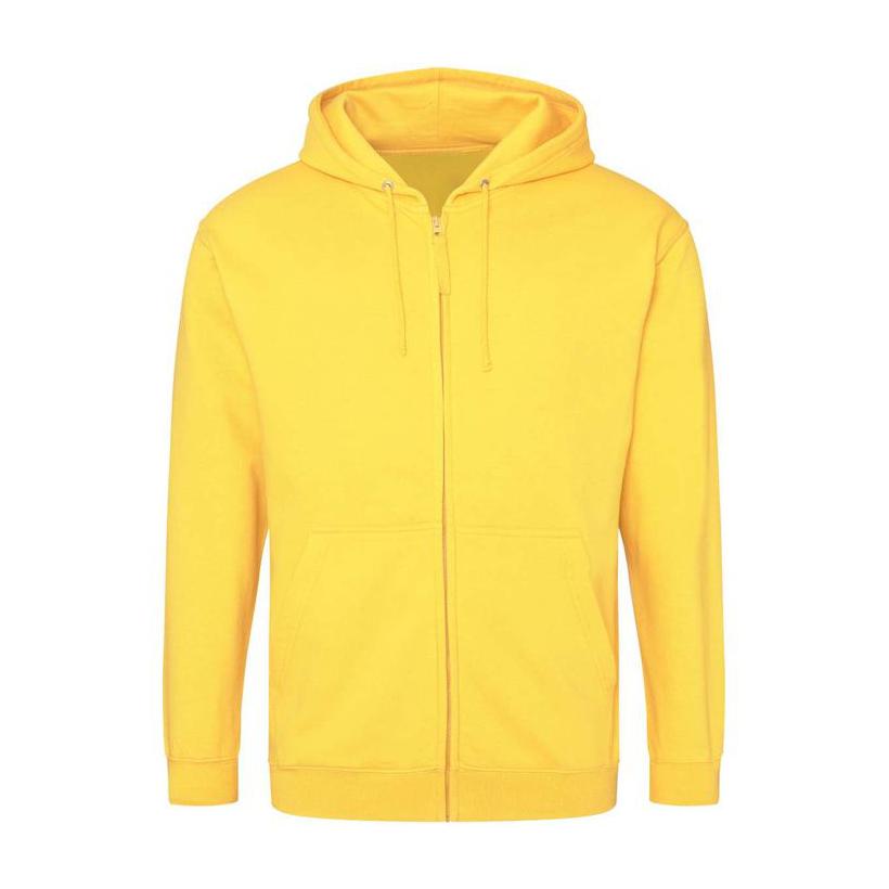 Hanorac cu fermoar Sun Yellow XXL