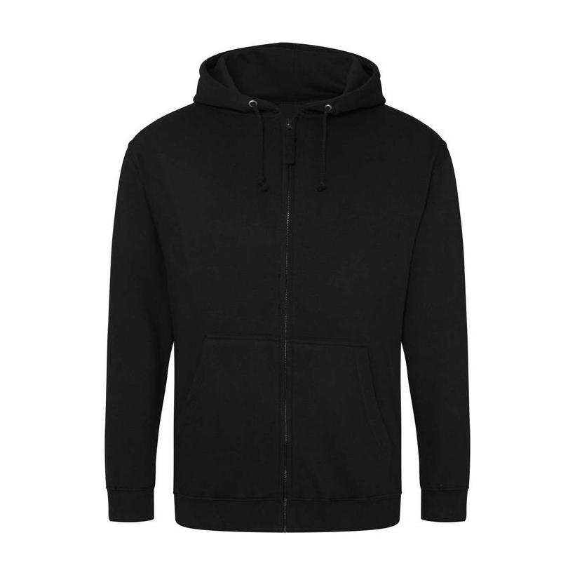Hanorac cu fermoar Negru