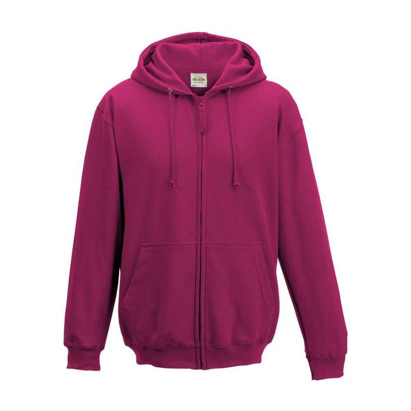 Hanorac cu fermoar Hot Pink XXL