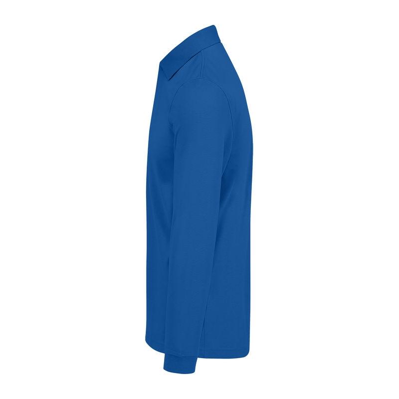 Tricou Polo 180 cu mânecă lungă pentru bărbați Royal Blue L