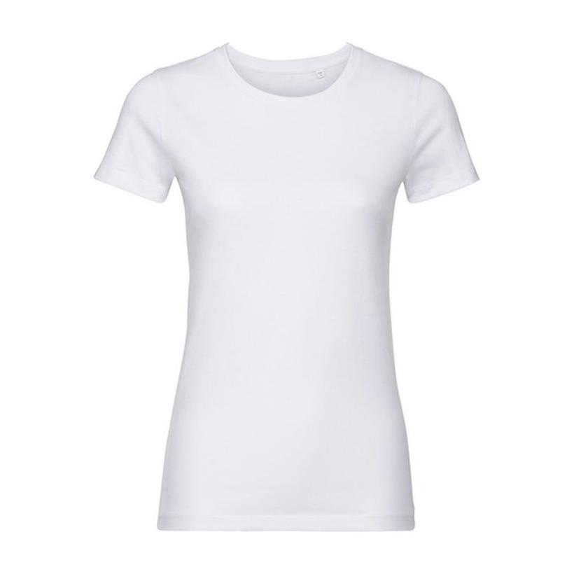 Tricou Eco femei Russell Authentic Eco Alb XXL