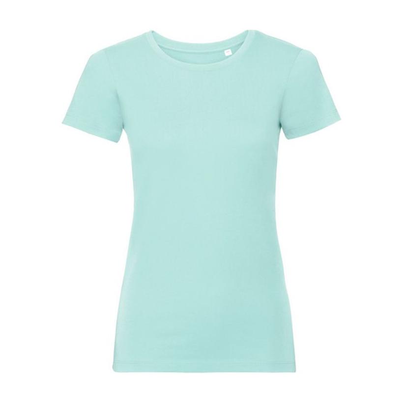 Tricou Eco femei Russell Authentic Eco Aqua