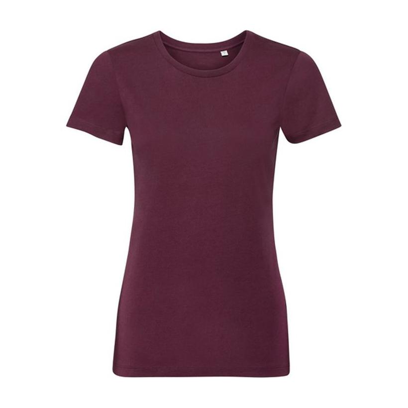 Tricou Eco femei Russell Authentic Eco Bordeaux