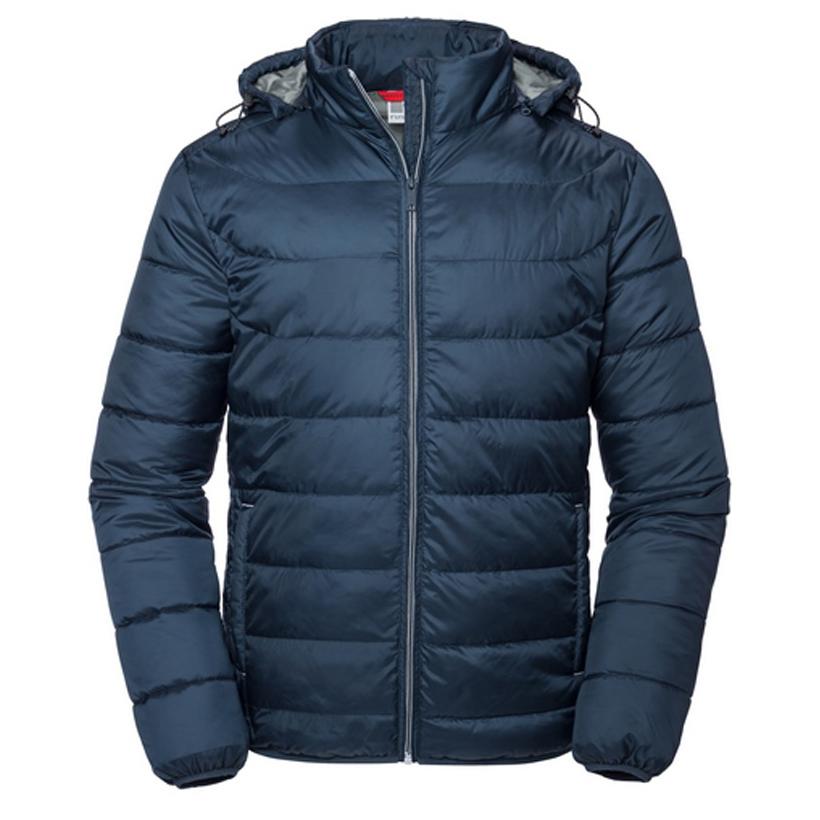 Jachetă cu glugă pentru bărbați Russell Nano Orion Navy Blue