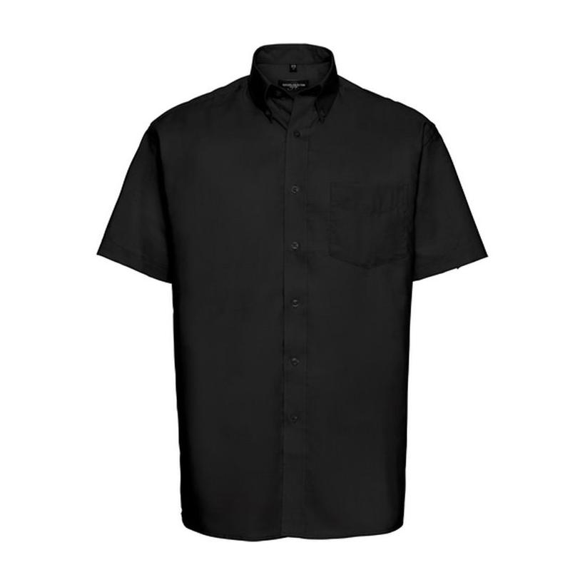 Cămașă pentru Bărbați Oxford SS ECare Negru