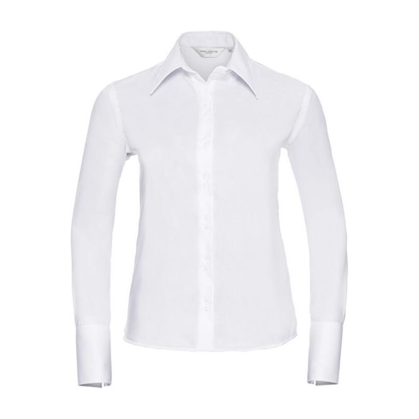 Cămașă Russell Non-iron cu mânecă lungă  Alb