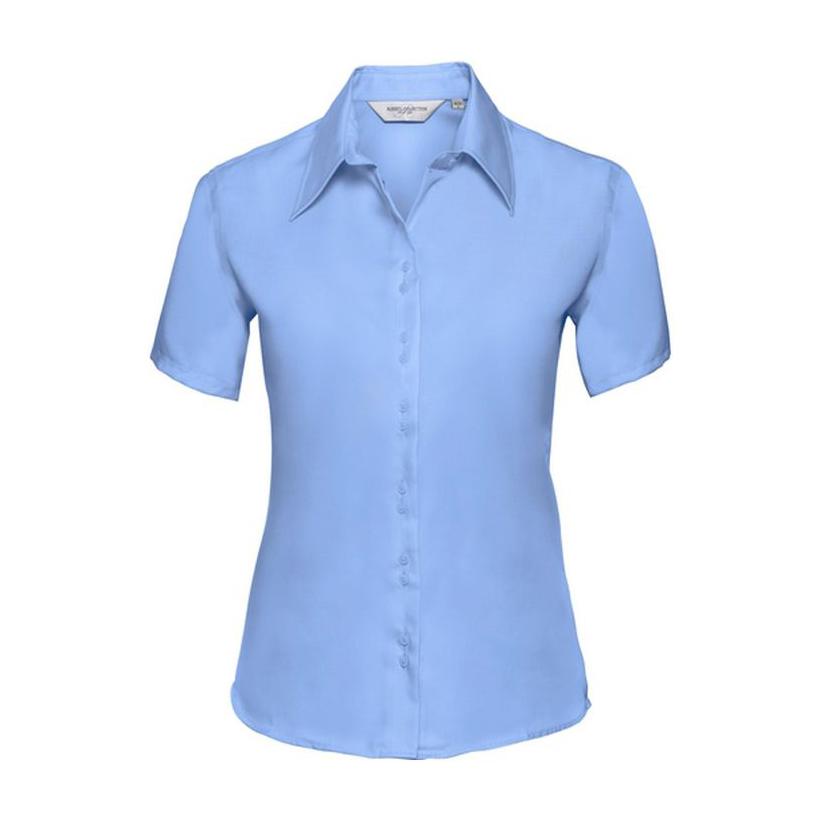 Cămașă damă Russell Non-iron cu mânecă scurtă  Bright Sky