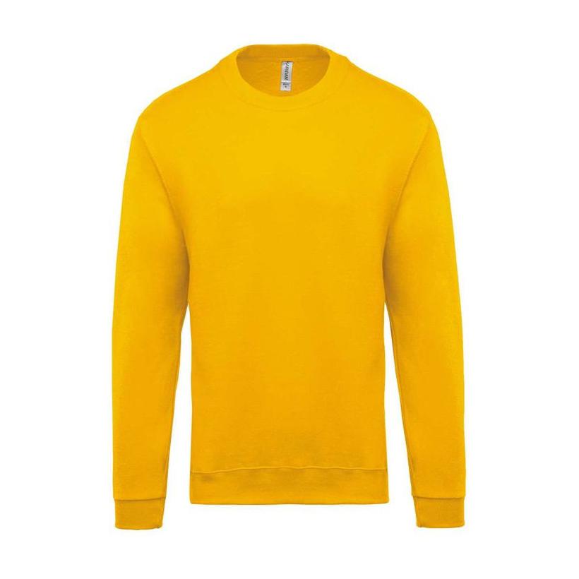 Pulover cu guler rotund Galben XS