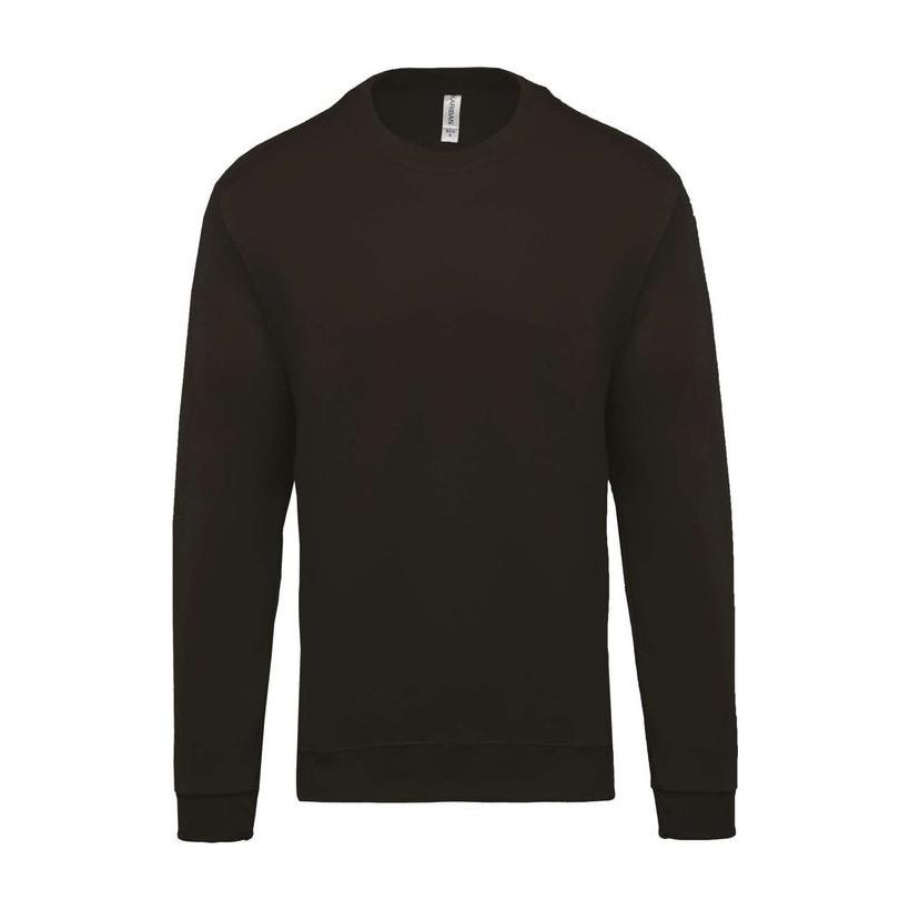 Pulover cu guler rotund Gri