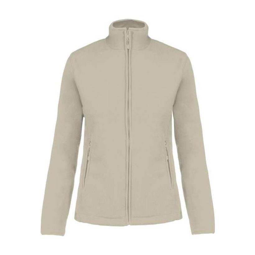 Jacheta fleece cu fermoar pentru femei Maureen Beige
