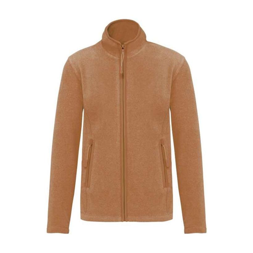 Jacheta fleece cu fermoar pentru femei Maureen Camel Heather
