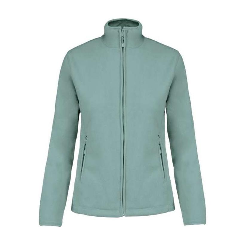 Jacheta fleece cu fermoar pentru femei Maureen Sage XXL