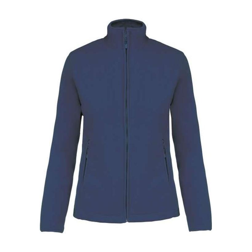 Jacheta fleece cu fermoar pentru femei Maureen Deep Blue XL