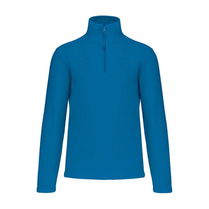 Jachetă fleece cu guler cu fermoar Enzo Tropical Blue M