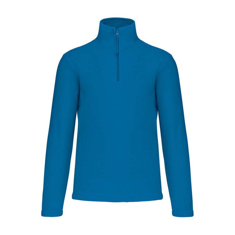 Jachetă fleece cu guler cu fermoar Enzo Tropical Blue S