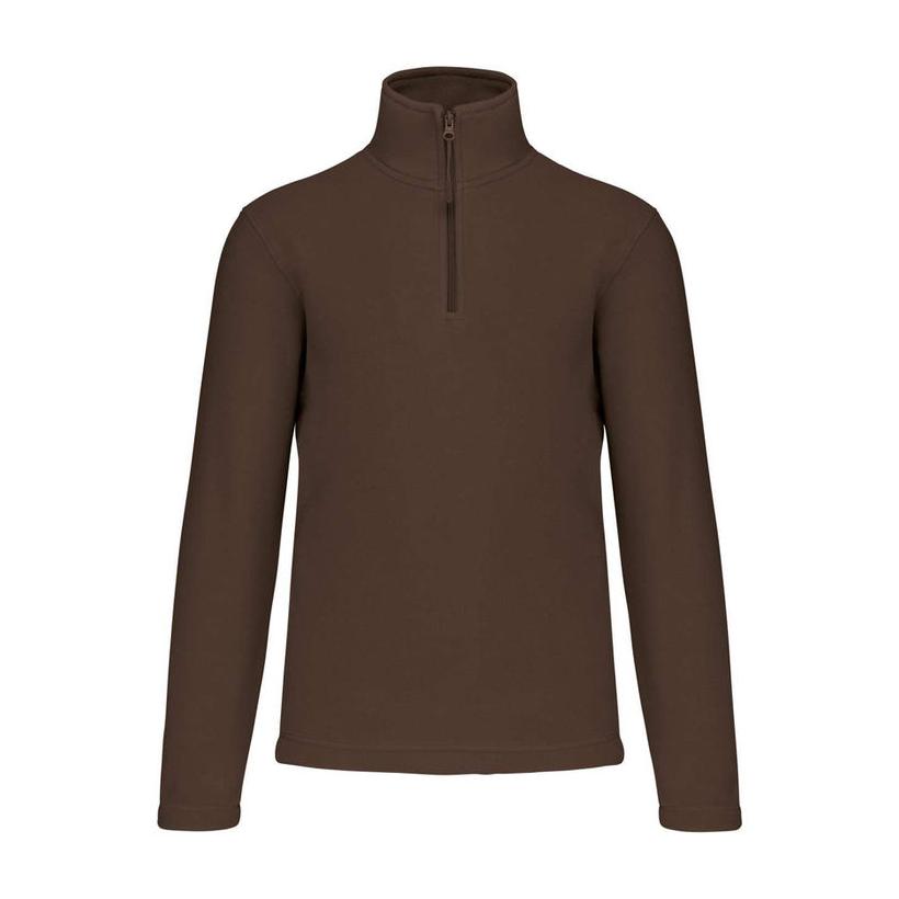 Jachetă fleece cu guler cu fermoar Enzo Maro