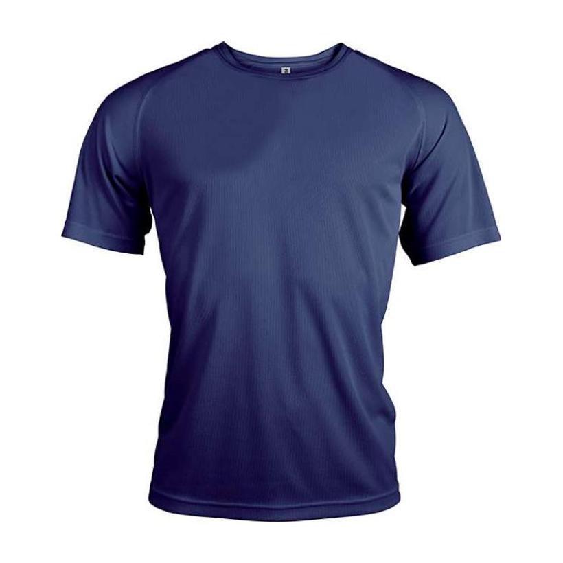 Tricou sport cu mânecă scurtă pentru bărbați Sporty Navy 3XL