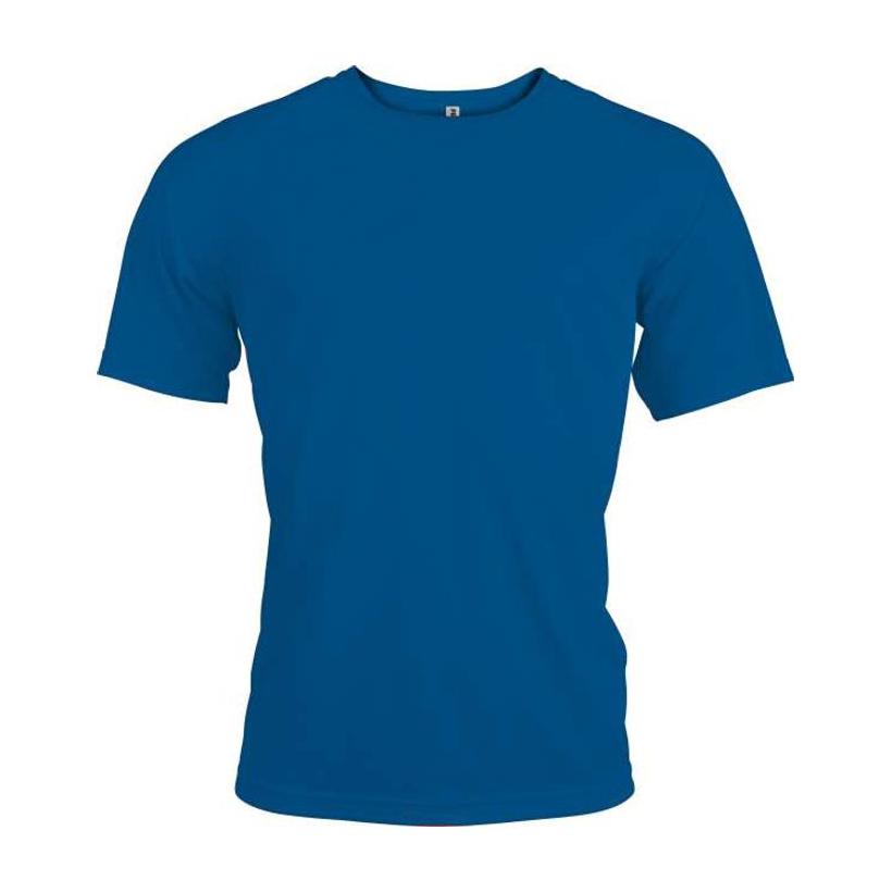 Tricou sport cu mânecă scurtă pentru bărbați Sporty Royal Blue M