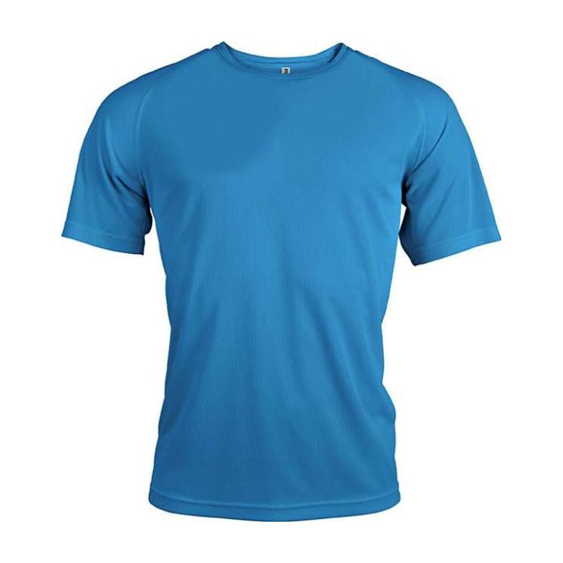Tricou sport cu mânecă scurtă pentru bărbați Heather Sapphire