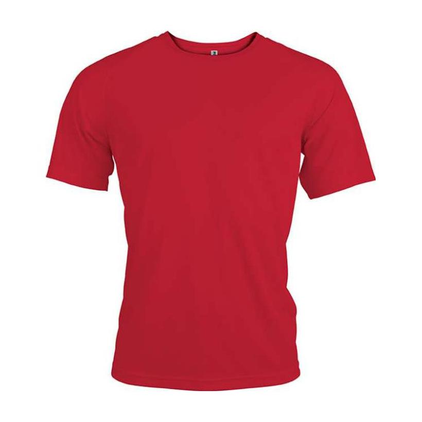 Tricou sport cu mânecă scurtă pentru bărbați Rosu XS