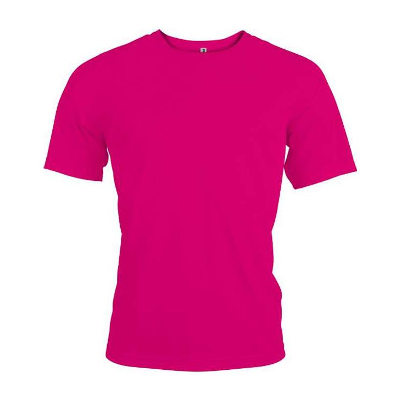 Tricou sport cu mânecă scurtă pentru bărbați Roz M
