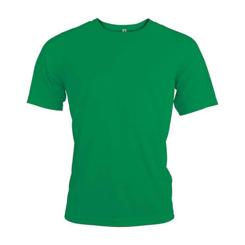 Tricou sport cu mânecă scurtă pentru bărbați Verde XS