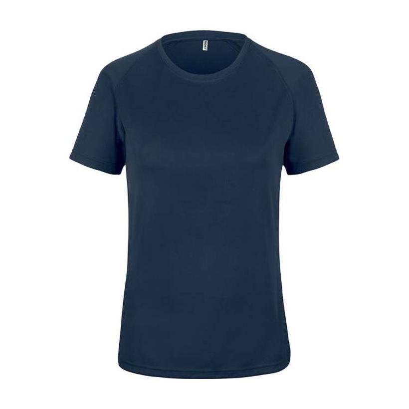 Tricou sport cu mânecă scurtă pentru femei Sporty Navy XXL