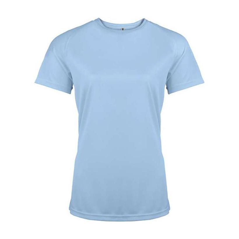 Tricou sport cu mânecă scurtă pentru femei Albastru M