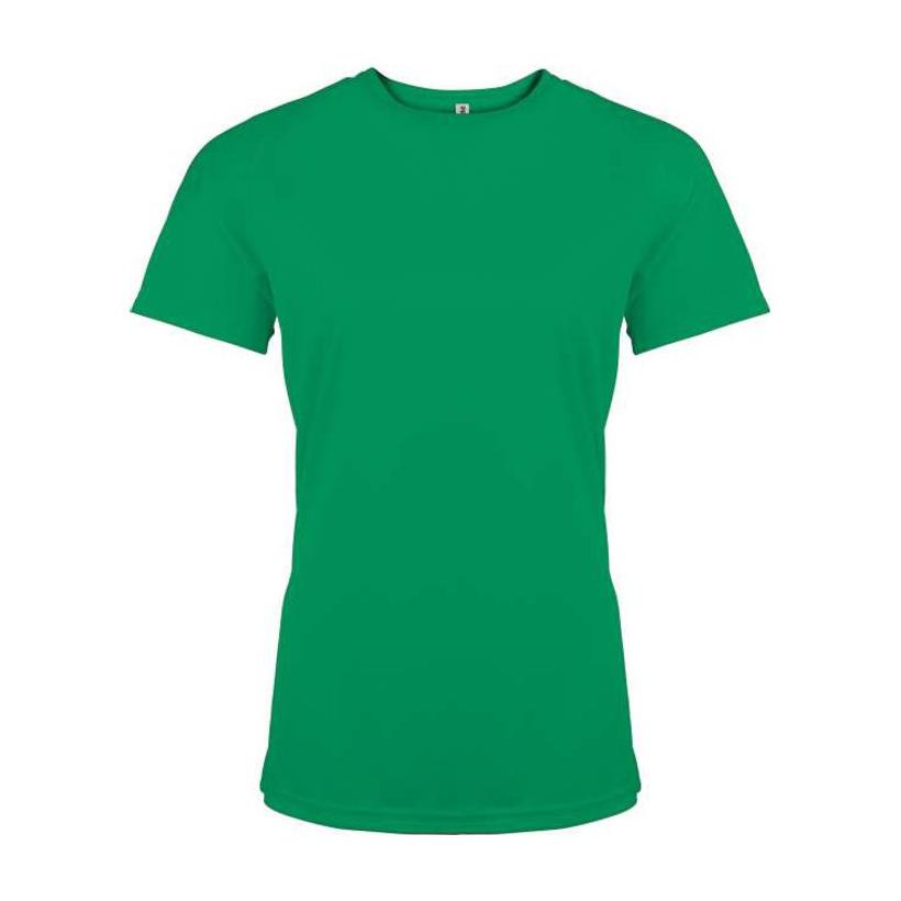 Tricou sport cu mânecă scurtă pentru femei Verde XL