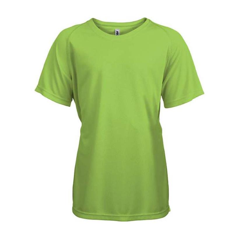 Tricou sport cu mânecă scurtă pentru copii Verde 12 - 14 ani